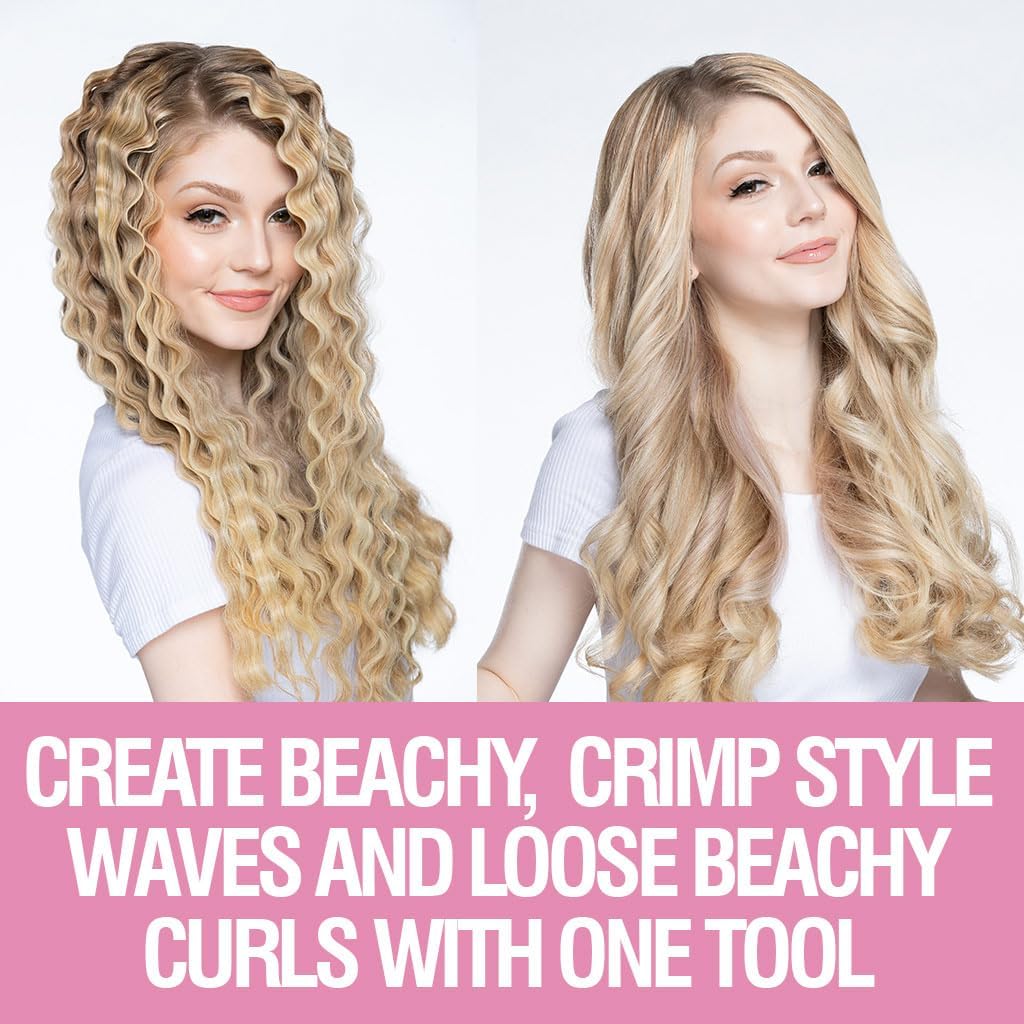 CHI Vibes Wave On Multifuncional Ondulador, Plancha de Pelo Crea On...