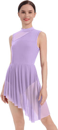 AFAVOM Vestido de baile lírico para mujer, disfraces de baile conte...