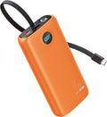 Cargador portátil, batería portátil de 45 W, 20000 mAh, con cable U...