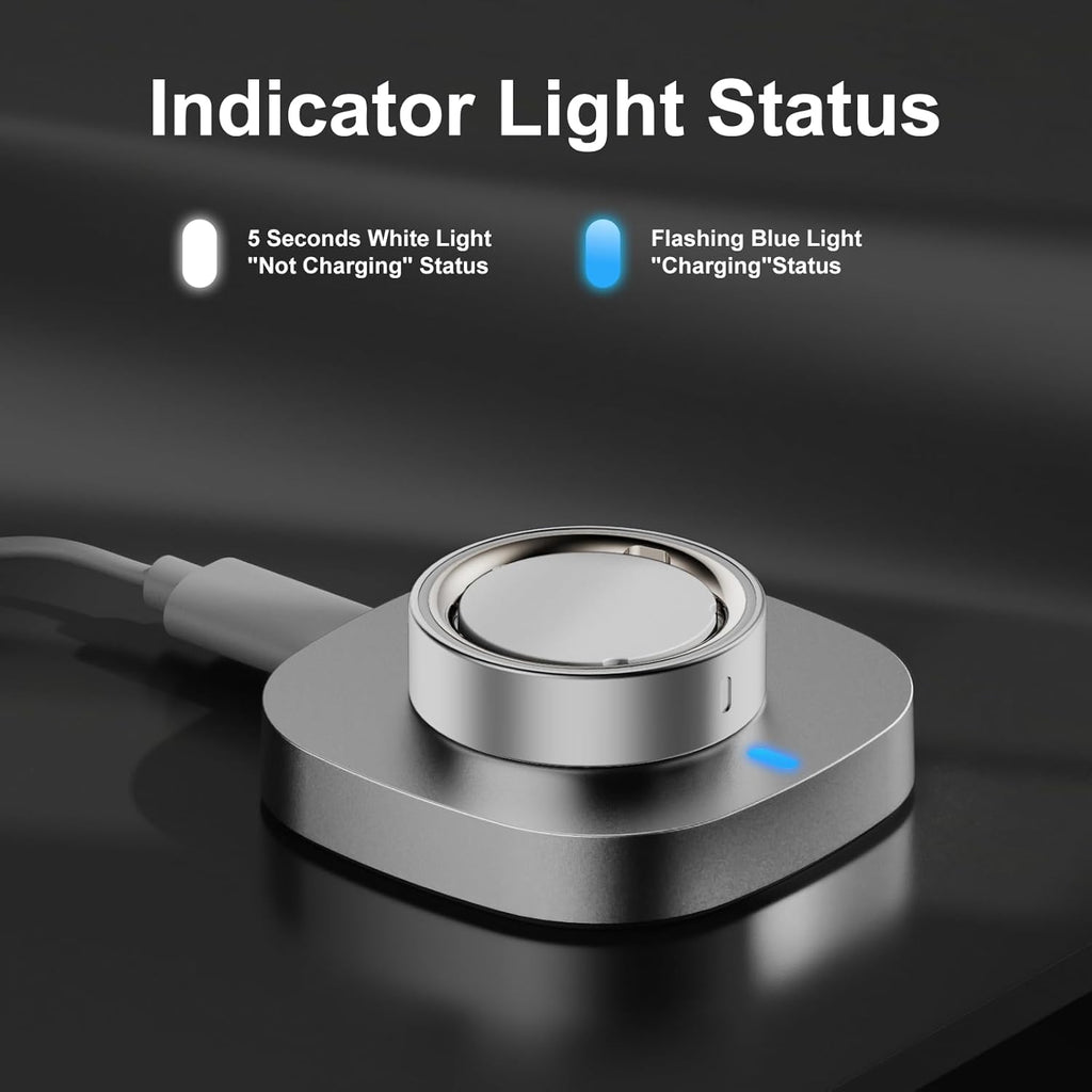 Hexasider Cargador compatible con Aura-Ring Gen 4, base de carga co...