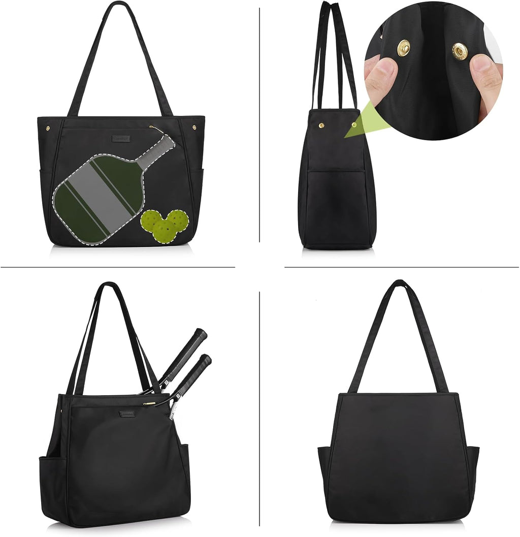 CHICECO Bolsa de tenis para mujer, bolsa de raqueta de tenis grande...