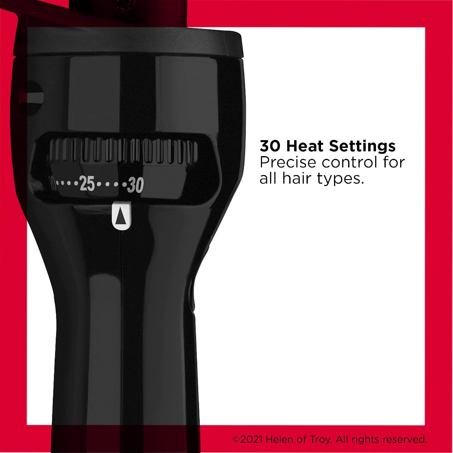 REVLON Perfect Heat - Cepillo para rizador de cerámica, negro, 3\/4...