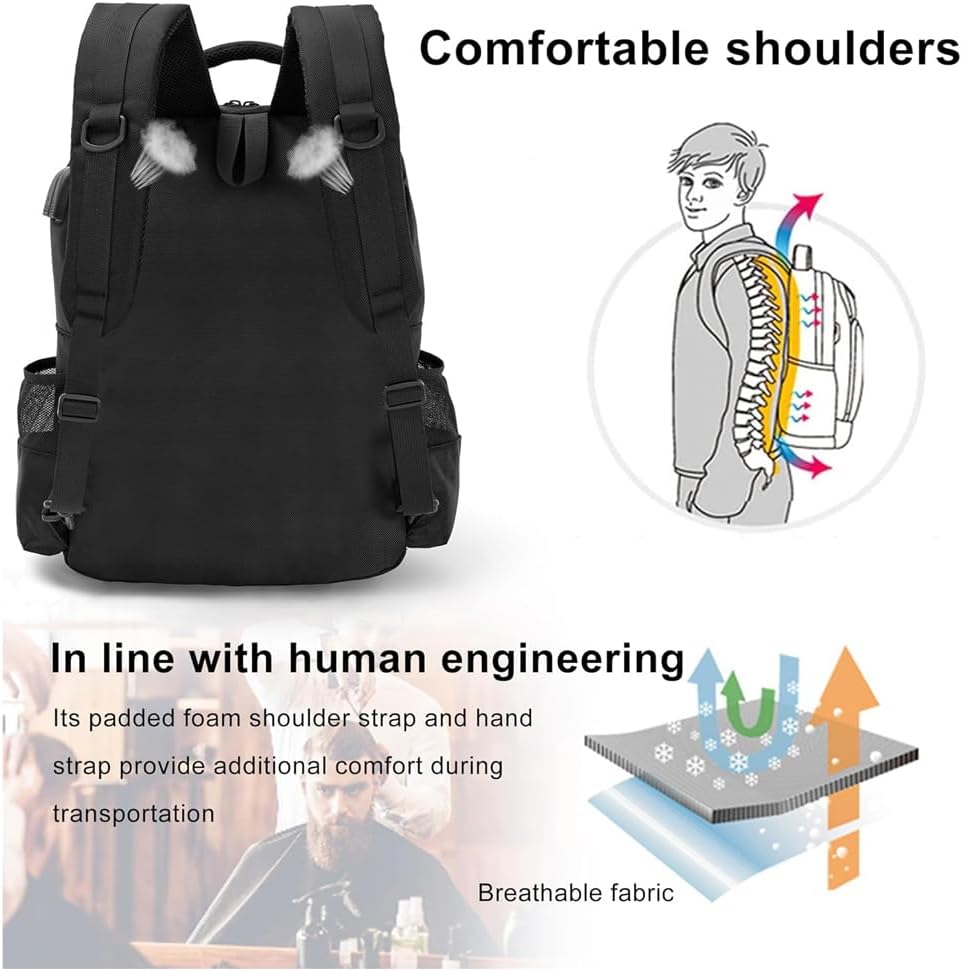 Bolsas grandes de peluquería para cortaúñas y suministros de maquil...