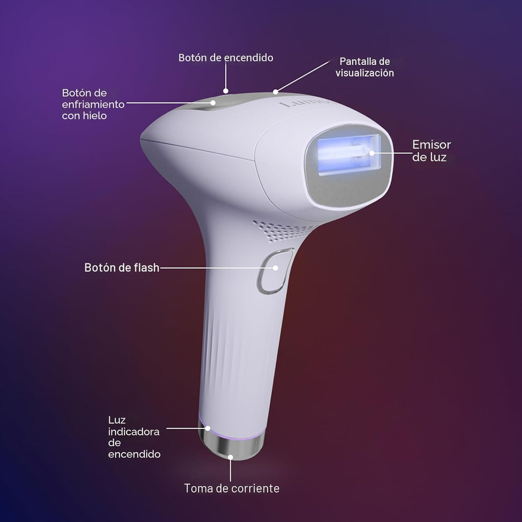 MICHAEL TODD Beauty: dispositivo de depilación láser IPL LUMOS para...
