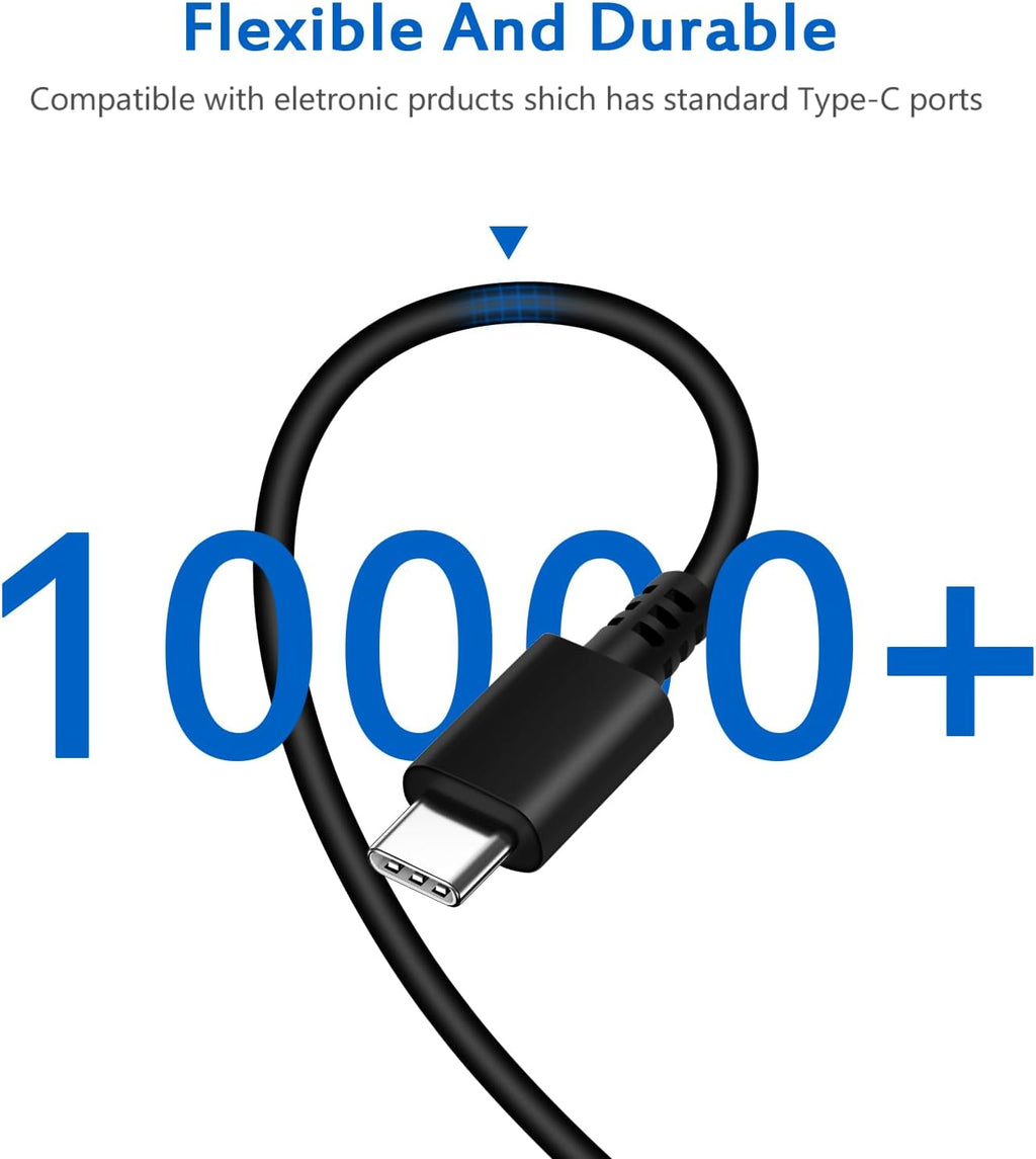 Cargador Chromebook USB C para laptop compatible con HP, Lenovo, De...