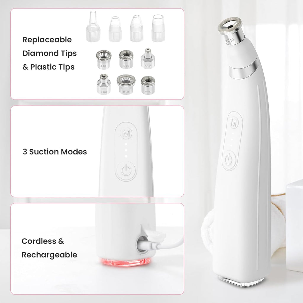 UNOISETION Máquina de Microdermoabrasión de Diamante, Removedor Por...