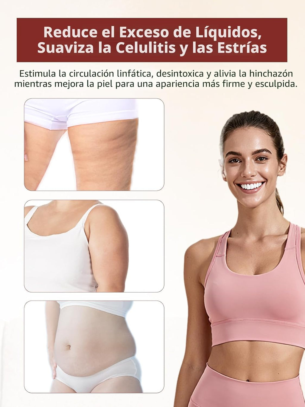 Paiaito Masajeador de drenaje linfático y herramienta de masaje ant...