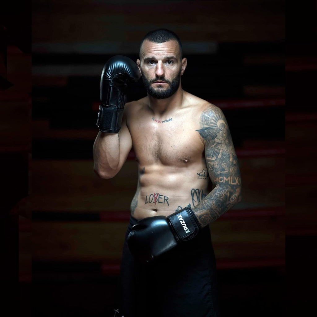 Kruzak - Guantes de boxeo para hombres y mujeres, guantes de sparri...