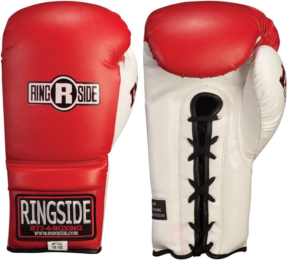 Ringside Lace IMF Tech Guantes de entrenamiento y sparring para boxeo