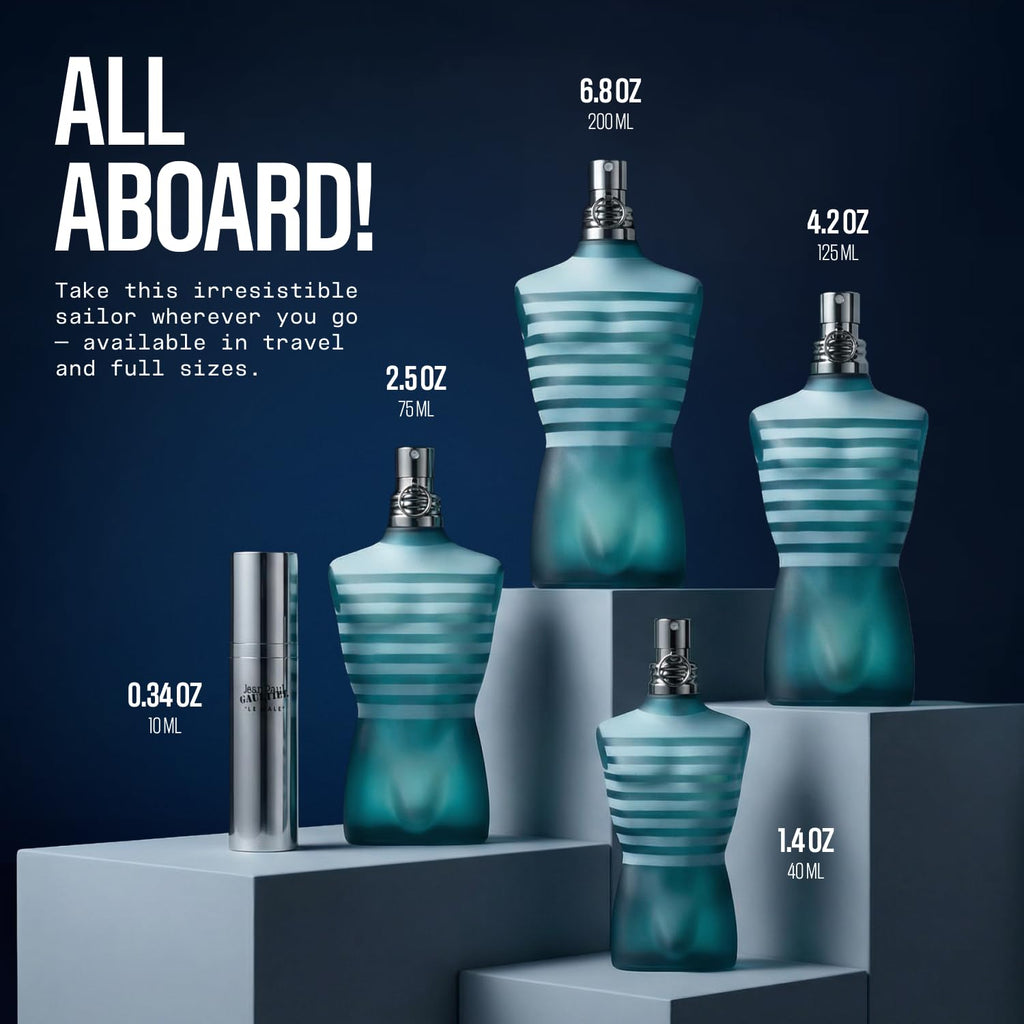 Jean Paul Gaultier Le Male Hombres 4.2 oz