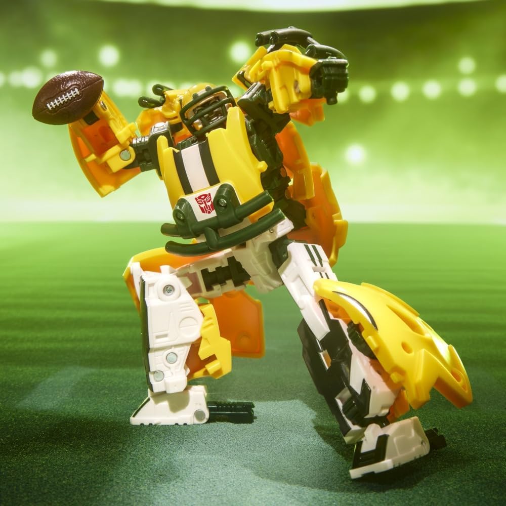 Transformers NFL Green Bay Packers Tundra Prime - Figura de acción...
