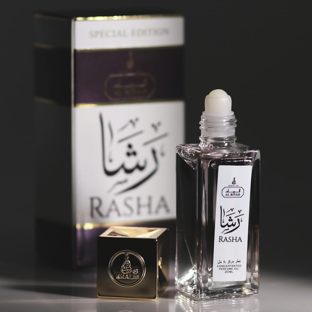 Maison d'Orient Rasha Woody Green - Aceite de perfume floral ro...