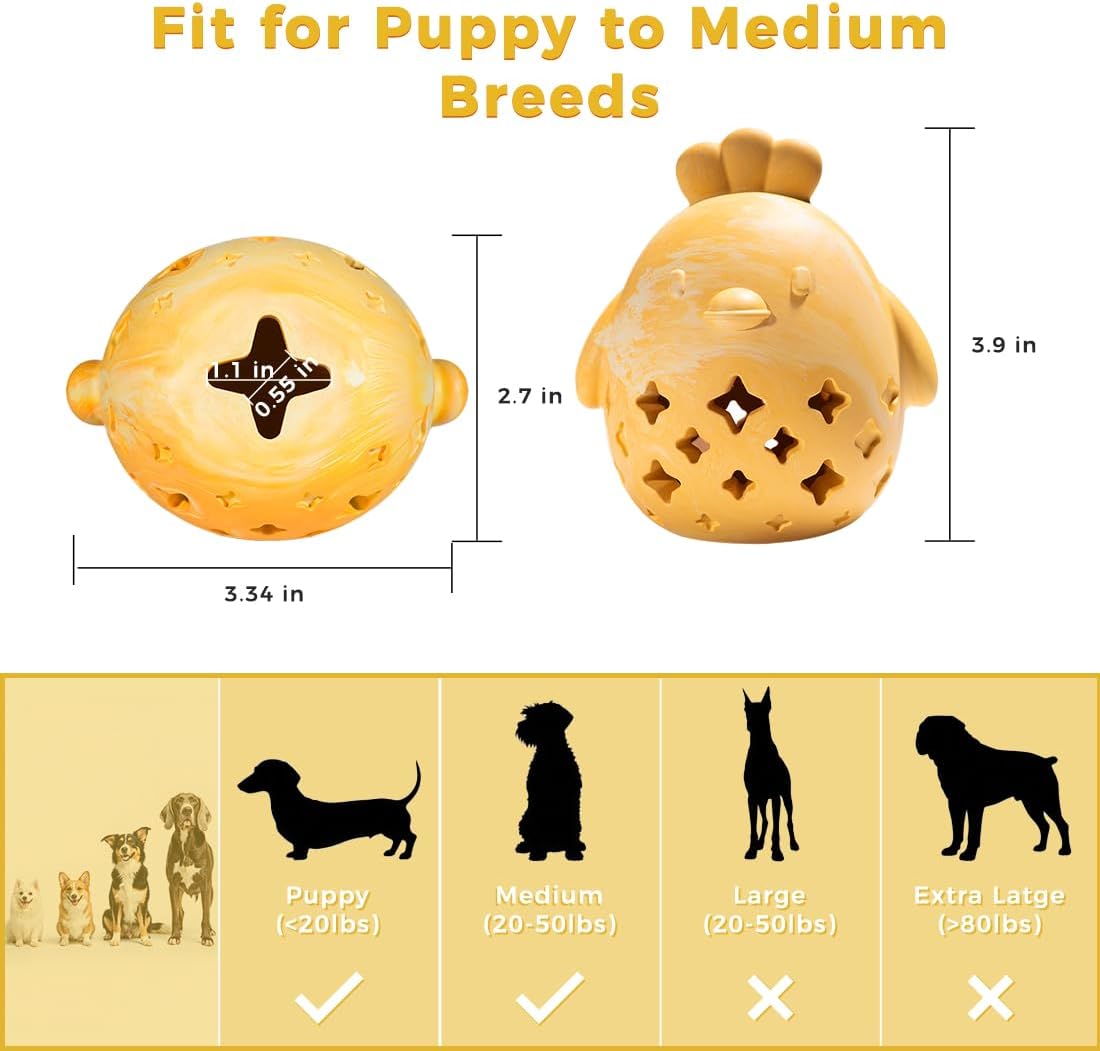 MewaJump Juguete de peluche para perros, dispensador de golosinas p...