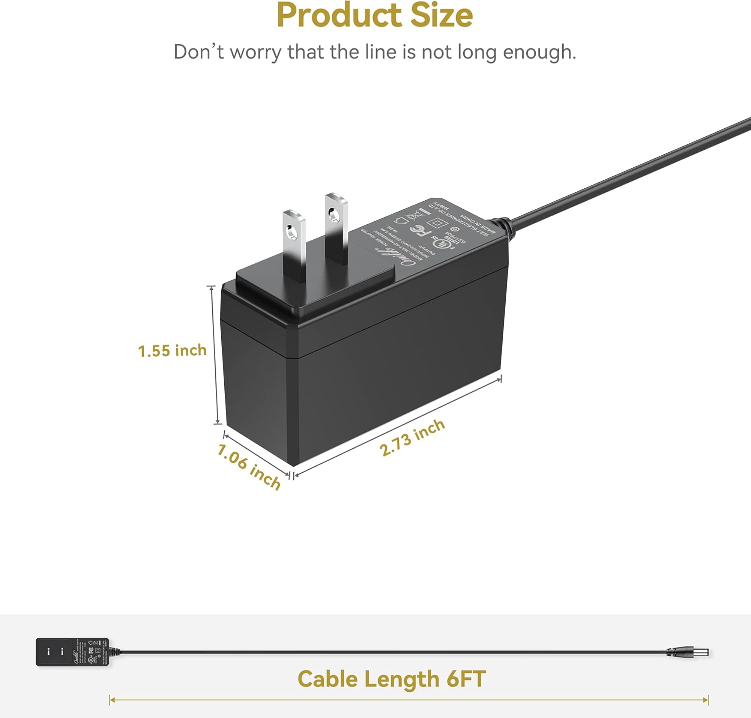 Omilik Cargador de repuesto de 18 V con certificación UL para Sharp...