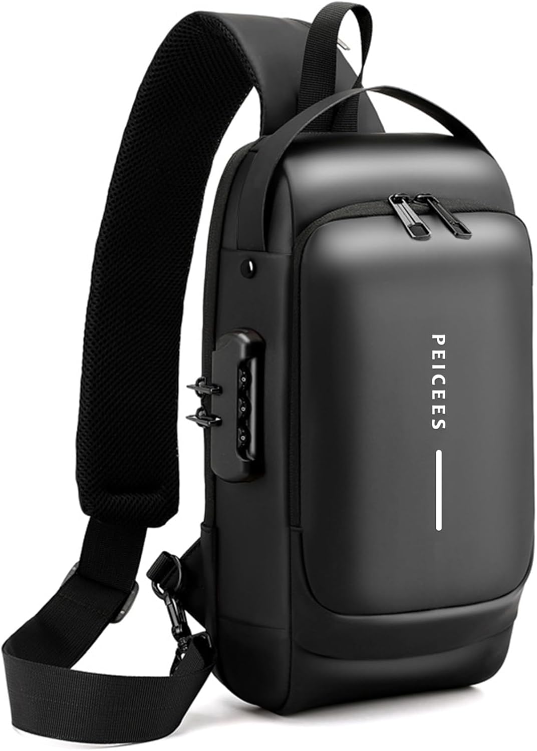 Bolsa de hombro para hombre Peicees Bolsos de bandolera para hombre...