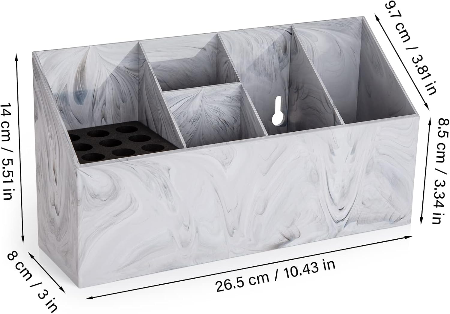 Noverlife Soporte para Tijeras de Peluquería, Organizador de Escrit...