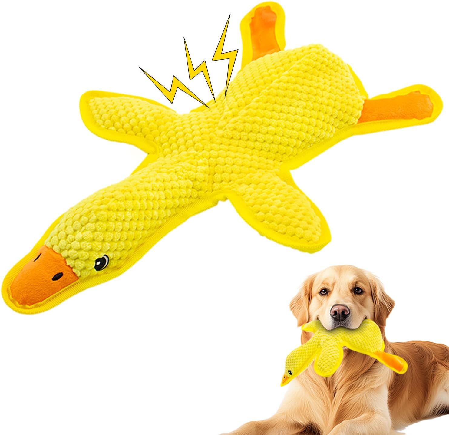 MAOOOOB Juguetes para perros sin relleno - Juguetes para morder par...