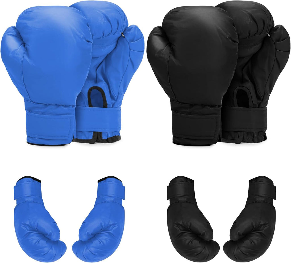 Micnaron 2 pares de guantes de boxeo para hombres y mujeres, guante...