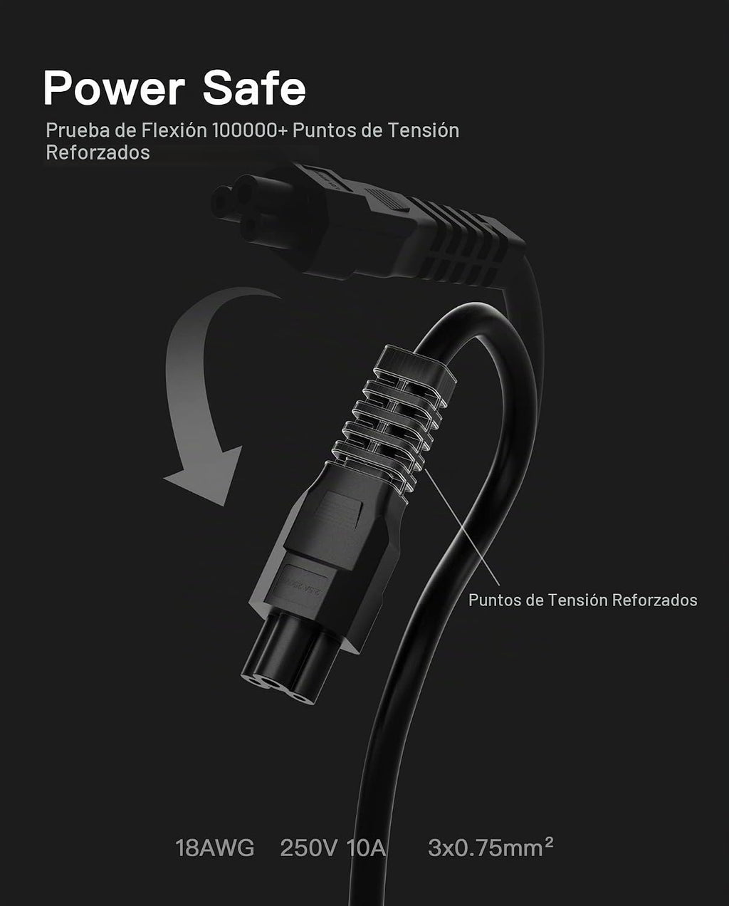 Cable de carga rápida stio Compatible con Ninebot de Segway MAX G3\...