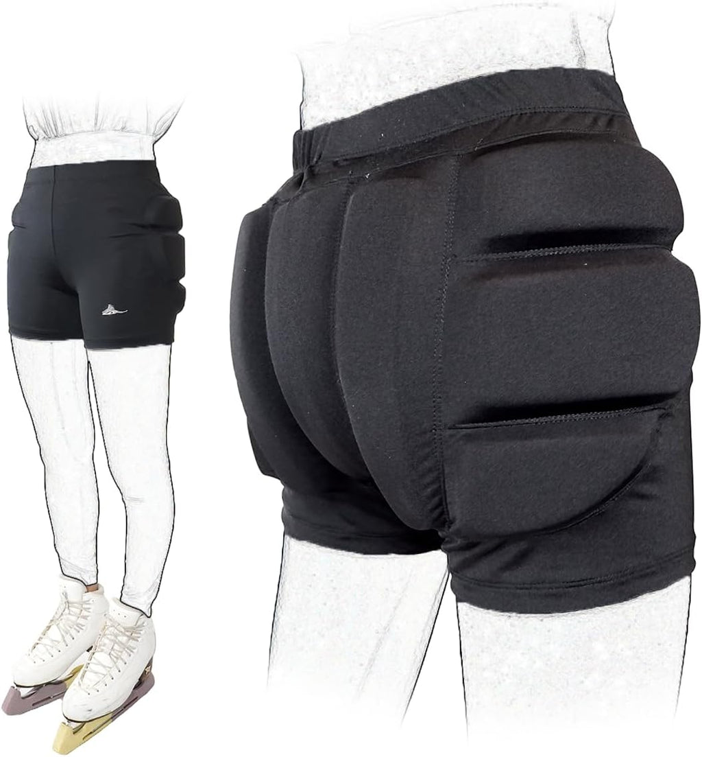 Skating Spirit Pantalones cortos acolchados protectores para el cox...