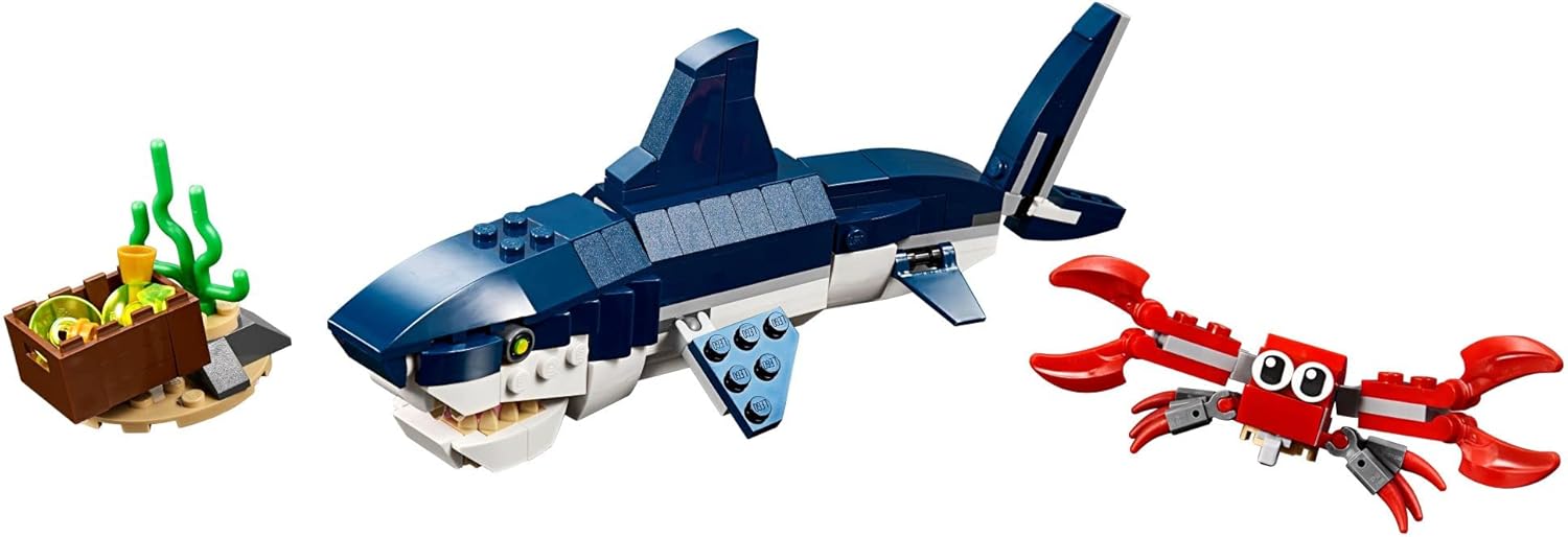 Lego - Bloque de construcción de Criaturas de las profundidades mar...