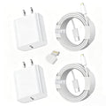 Cargador rápido para iPhone, [certificado por Apple], paquete de 2...