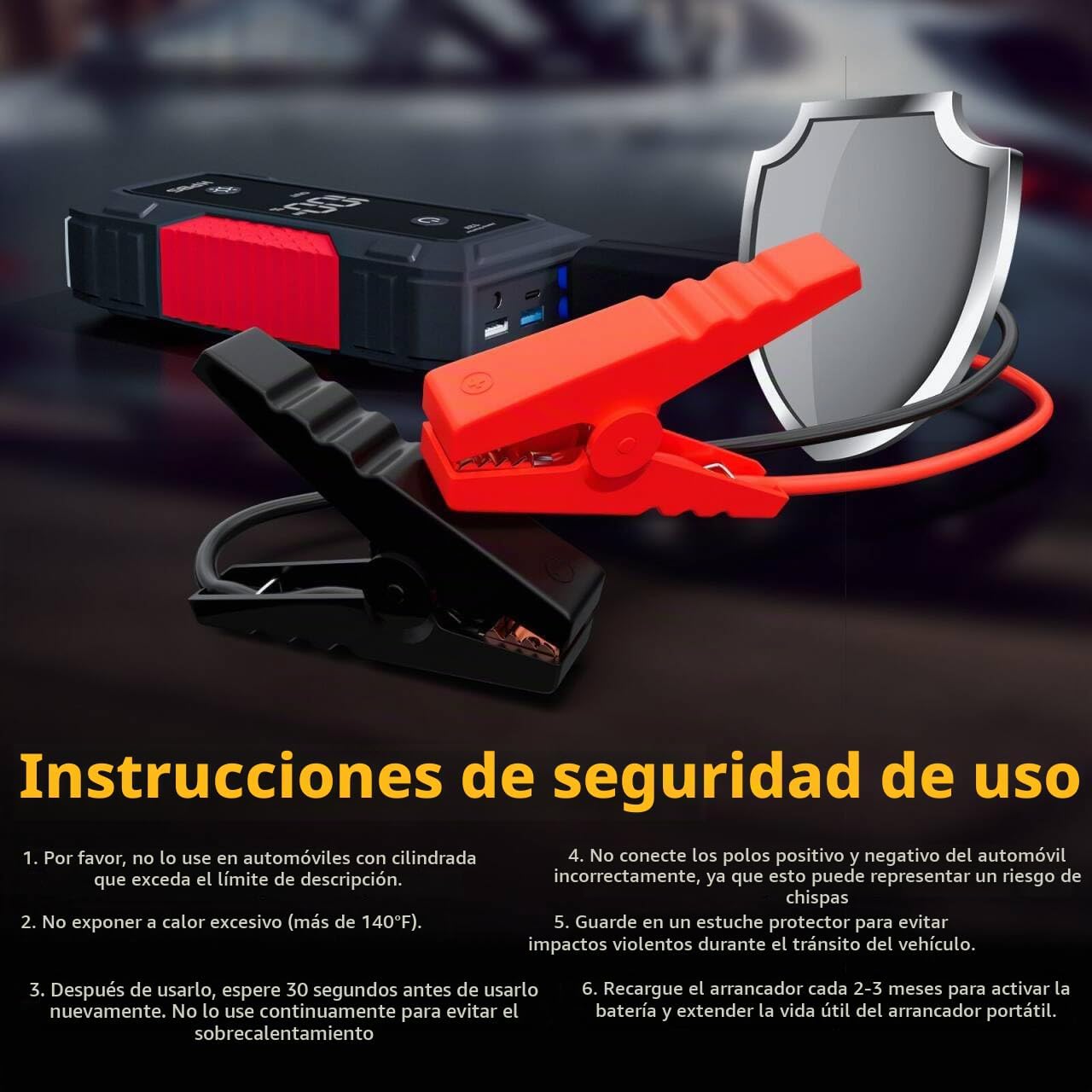 HPBS H50 Arrancador de Salto - Paquete de Batería de Arrancador de...