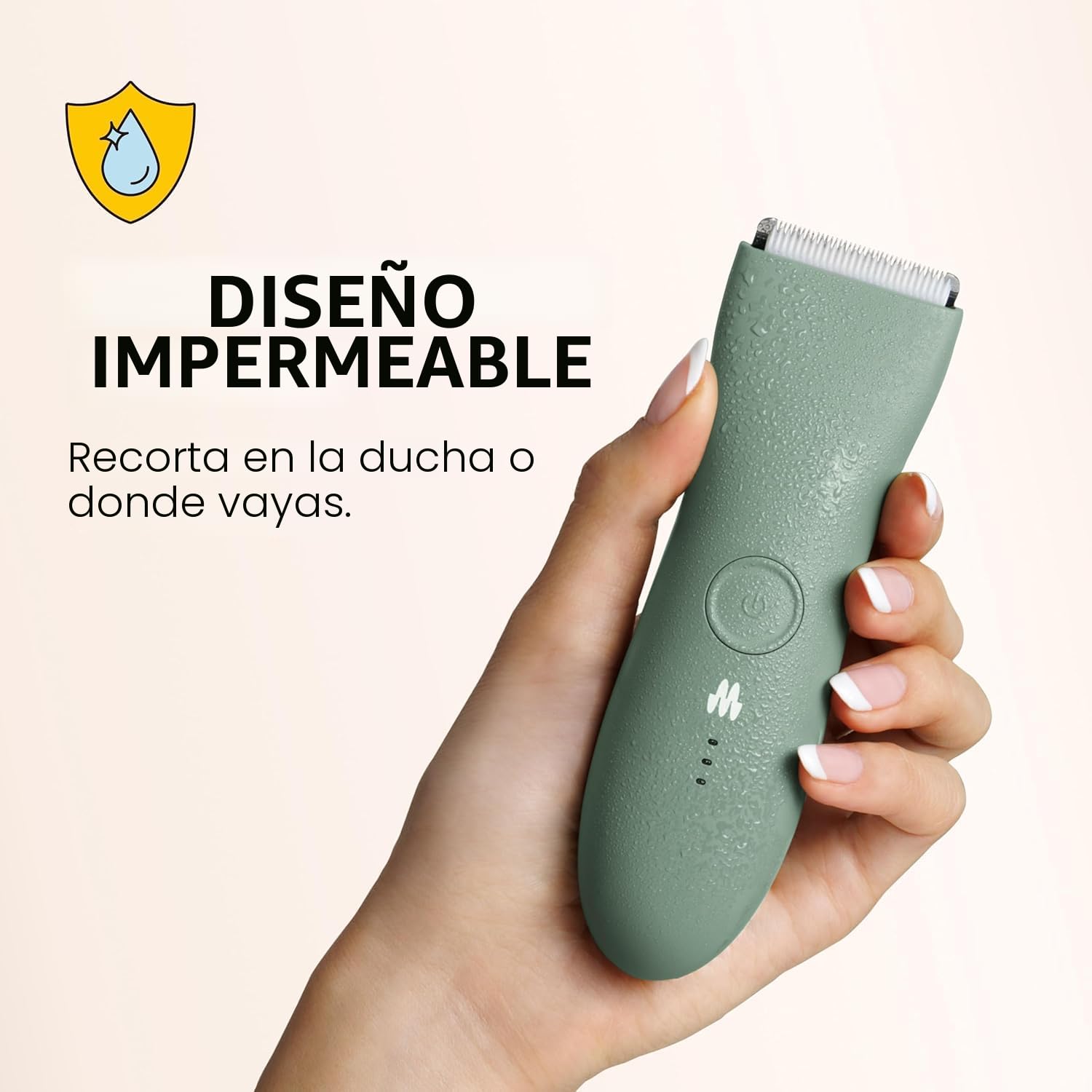 MERIDIAN The Trimmer Original - Recortadora de vello corporal para...