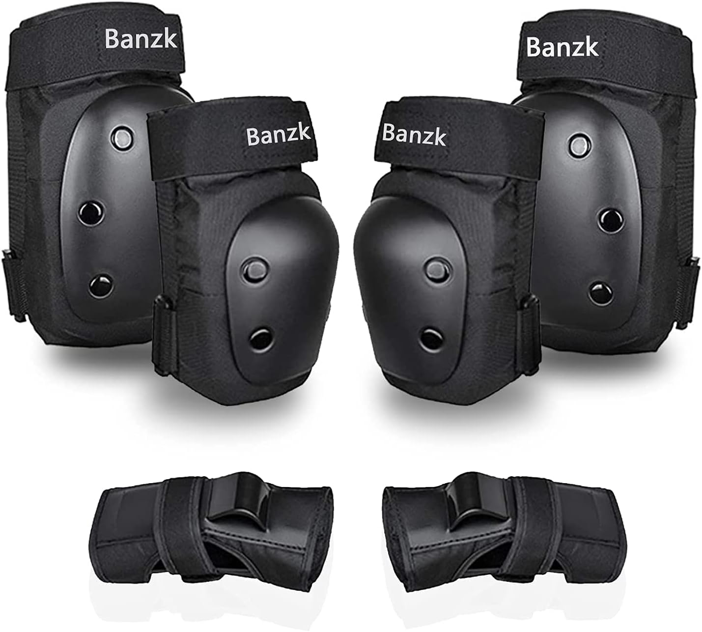 Banzk Rodilleras para Adultos Coderas Muñequeras para Adultos y Niñ...