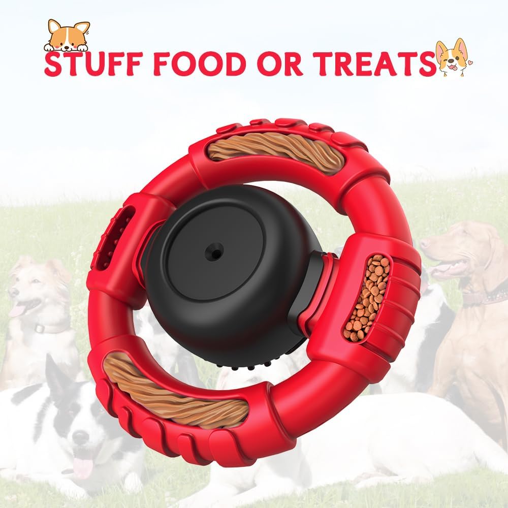 VRTOP Juguetes para perros para masticadores agresivos, razas grand...