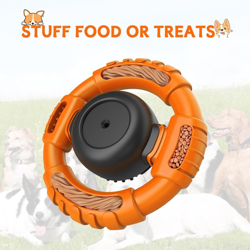 VRTOP Juguetes para perros para masticadores agresivos, razas grand...