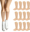Toulite 12 pares de calcetines de patinaje artístico, calcetines de...