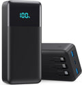 Cargador Portátil 50800mAh Banco de Energía con 3 Cables Integrados...