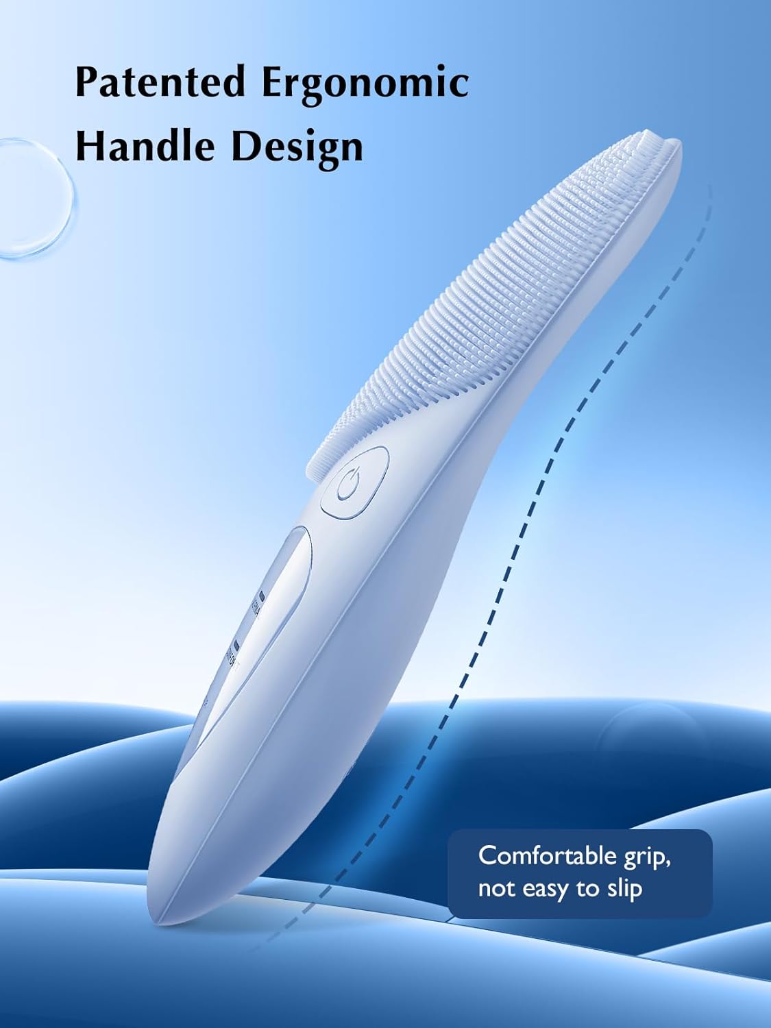 COSLUS Cepillo de Limpieza Facial de Silicona Depurador Facial: IPX...