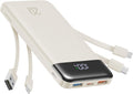 charmast - Cargador portátil de 20000 mAh con cables integrados, ca...