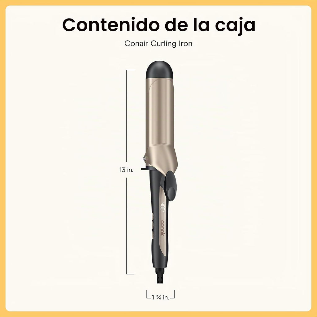 INFINITIPRO DE CONAIR Plancha rizador de 1.75 pulgadas, barril de 1...