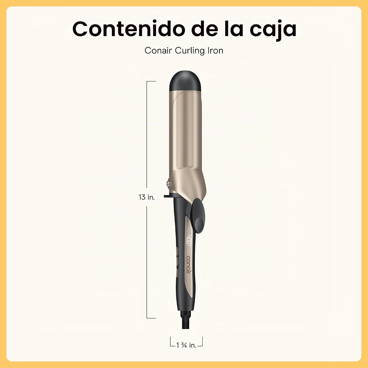 INFINITIPRO DE CONAIR Plancha rizador de 1.75 pulgadas, barril de 1...