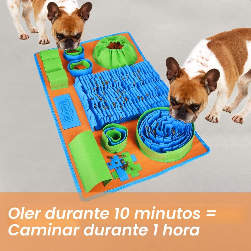 Vivifying Alfombrilla de olfateo para perros, juguete interactivo d...