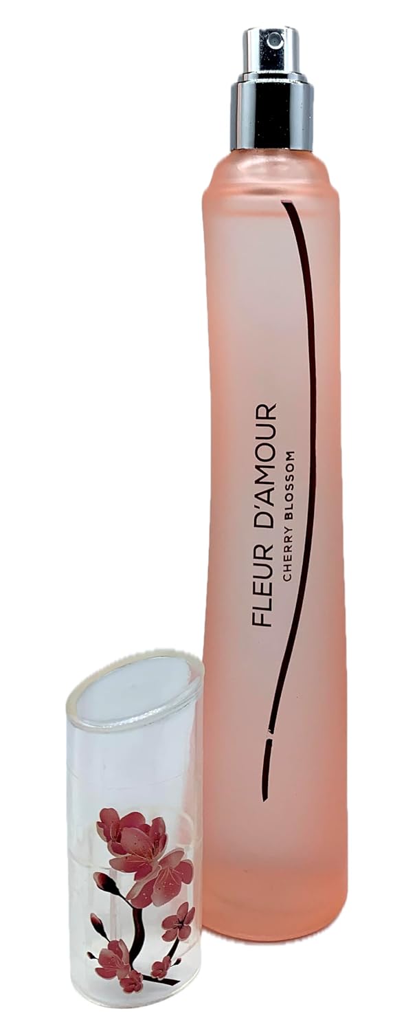 Fleur D'amour Cherry Blossom Colonia para mujer, 3.4 onzas líqu...