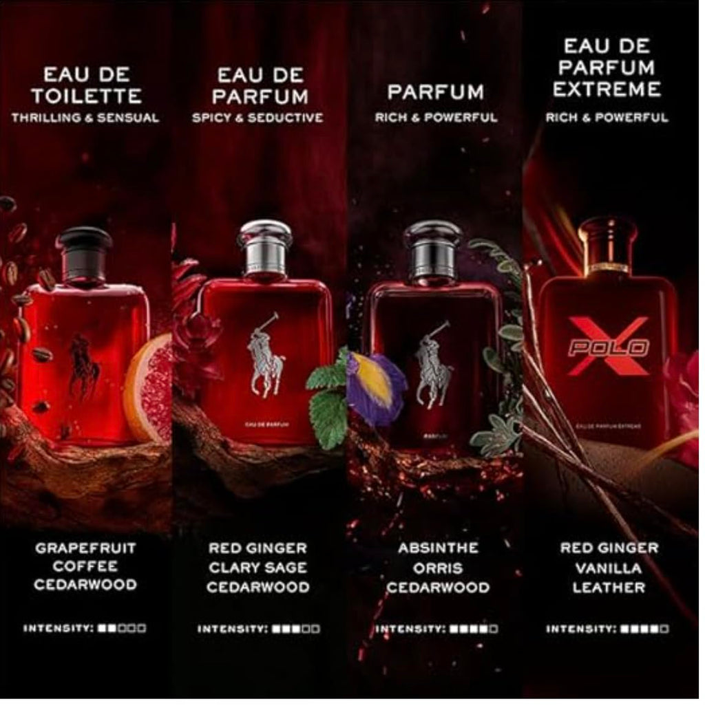 FRAGANCIAS RALPH LAUREN - Polo Red - Eau de Toilette - Colonia para...