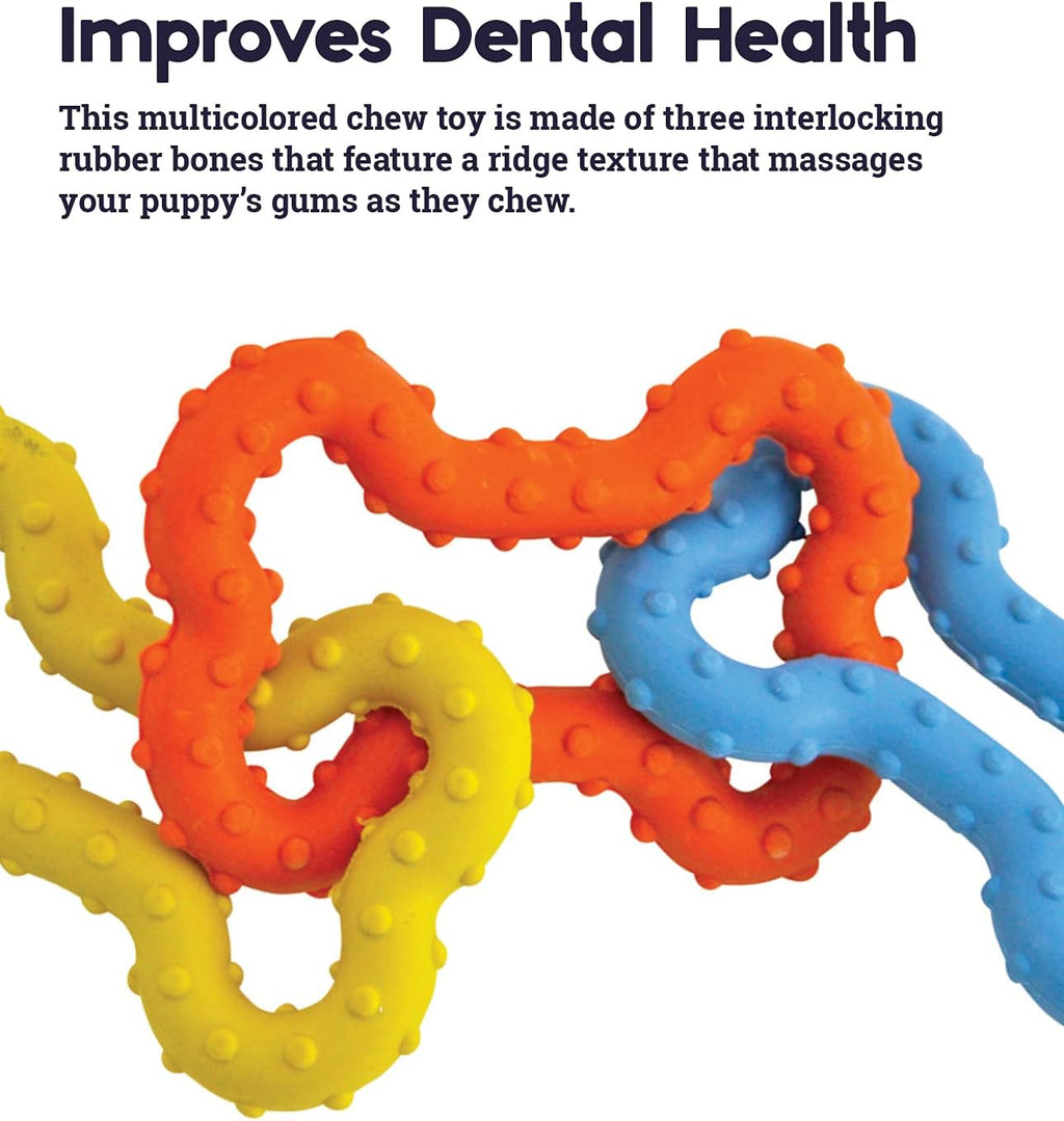 Petstages Mini juguete masticable para cachorros con forma de hueso