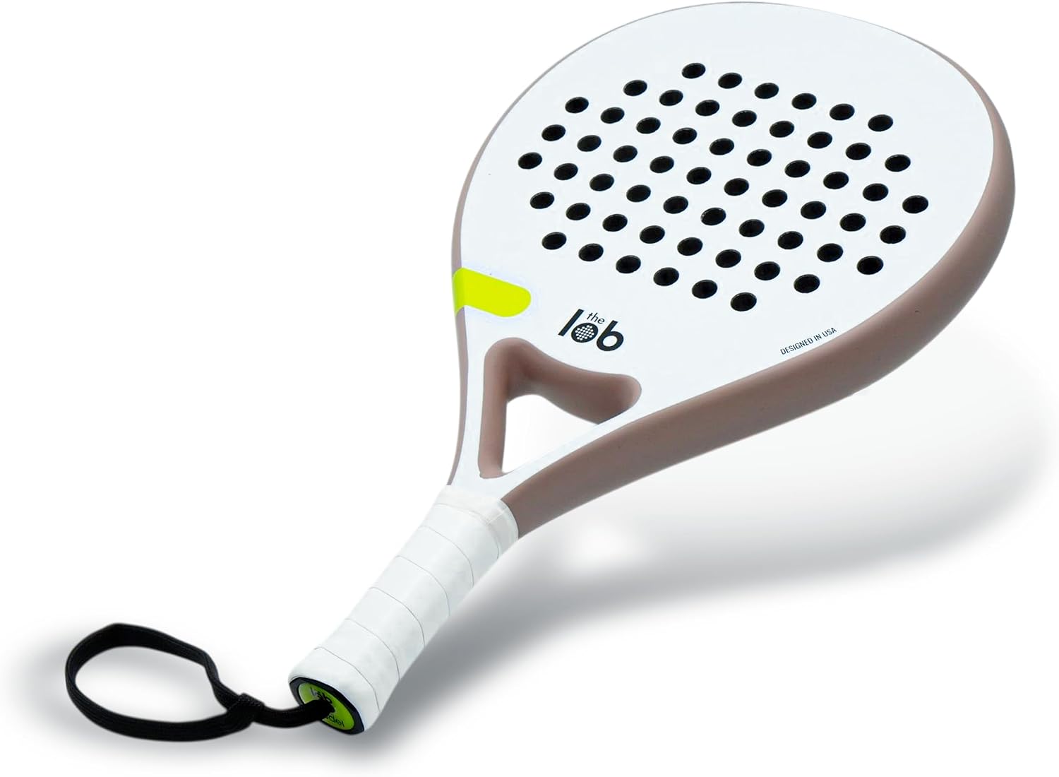 Pala de pádel de fibra de carbono 3K de forma redonda para hombres...