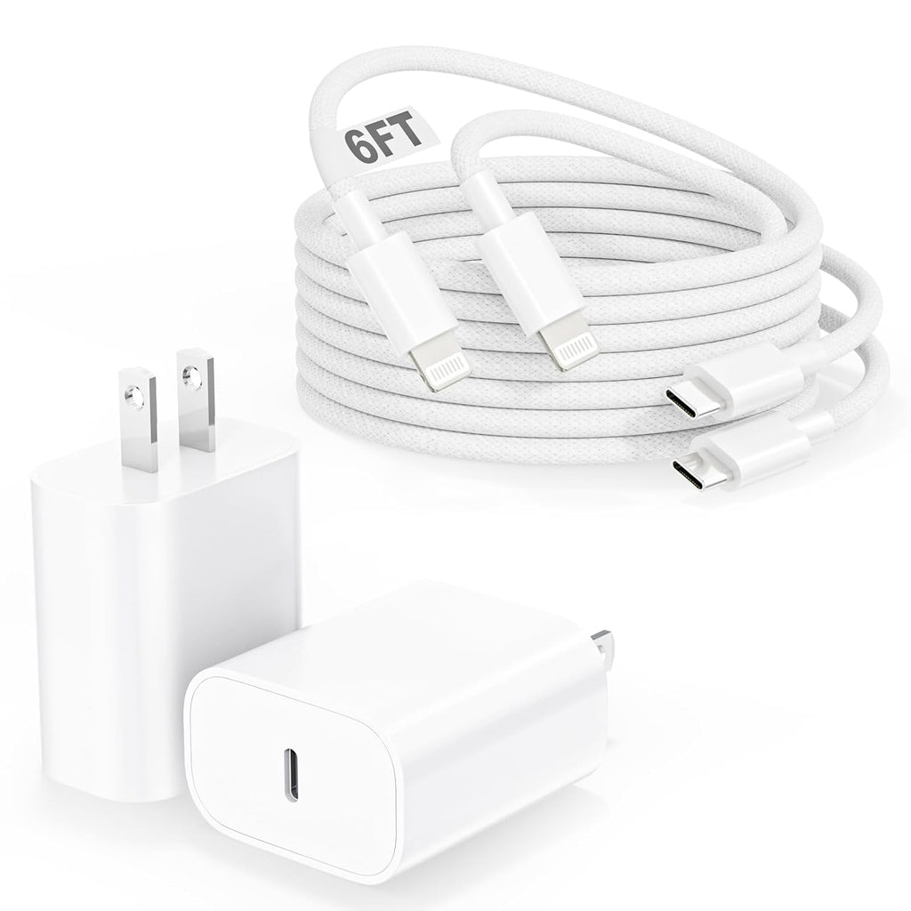 [Certificado Apple MFi] Cargador rápido para iPhone, cargador rápid...