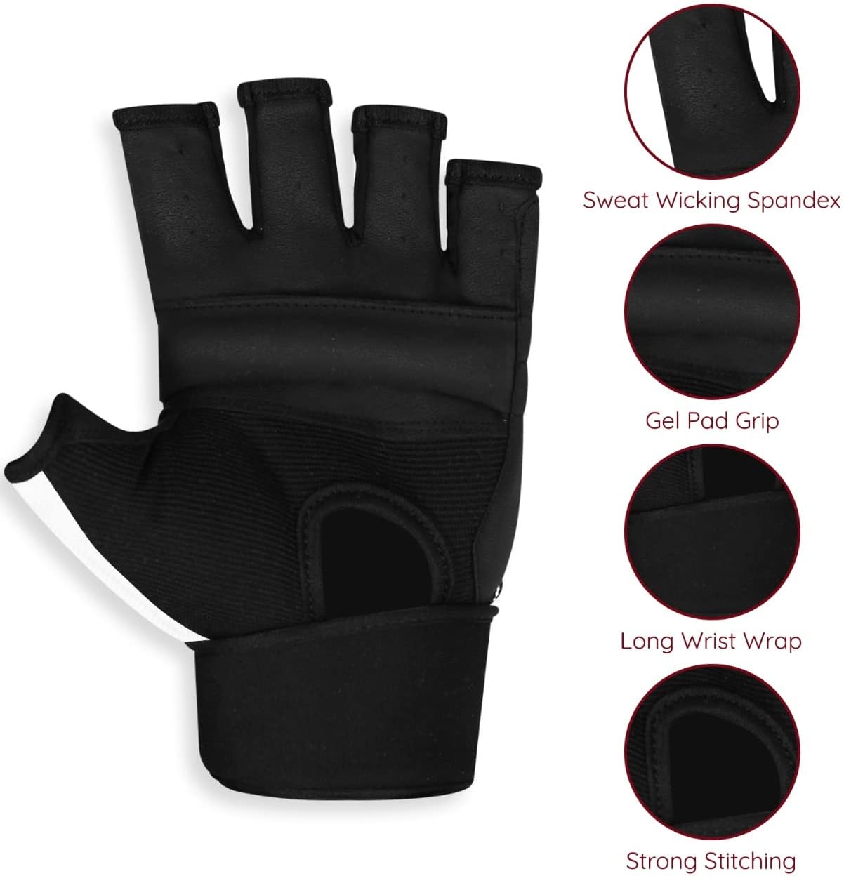 WFX Guantes de Boxeo para Saco de Boxeo, Manoplas de Karate, MMA, C...