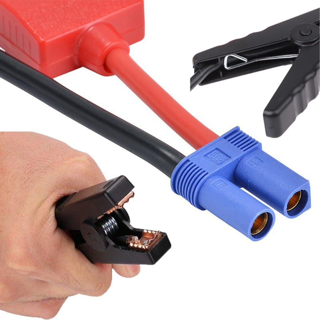 Cable de arranque EC5 con pinzas para batería para batería de arran...