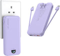 Ffnpua Cargador portátil con enchufe de pared, banco de energía USB...