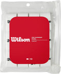 WILSON Pro Padel Overgrip - Paquete de 12, color blanco