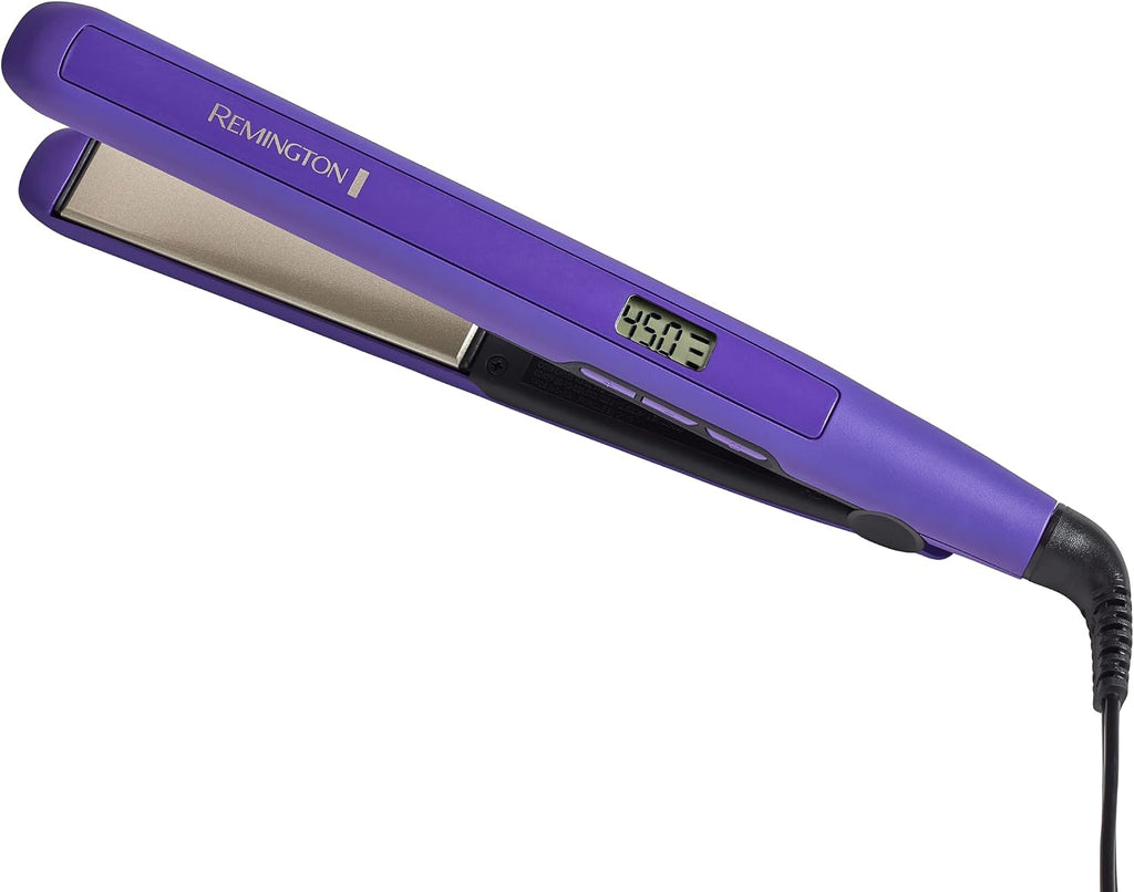 Remington Plancha plana de 1 pulgada, alisador de pelo con tecnolog...