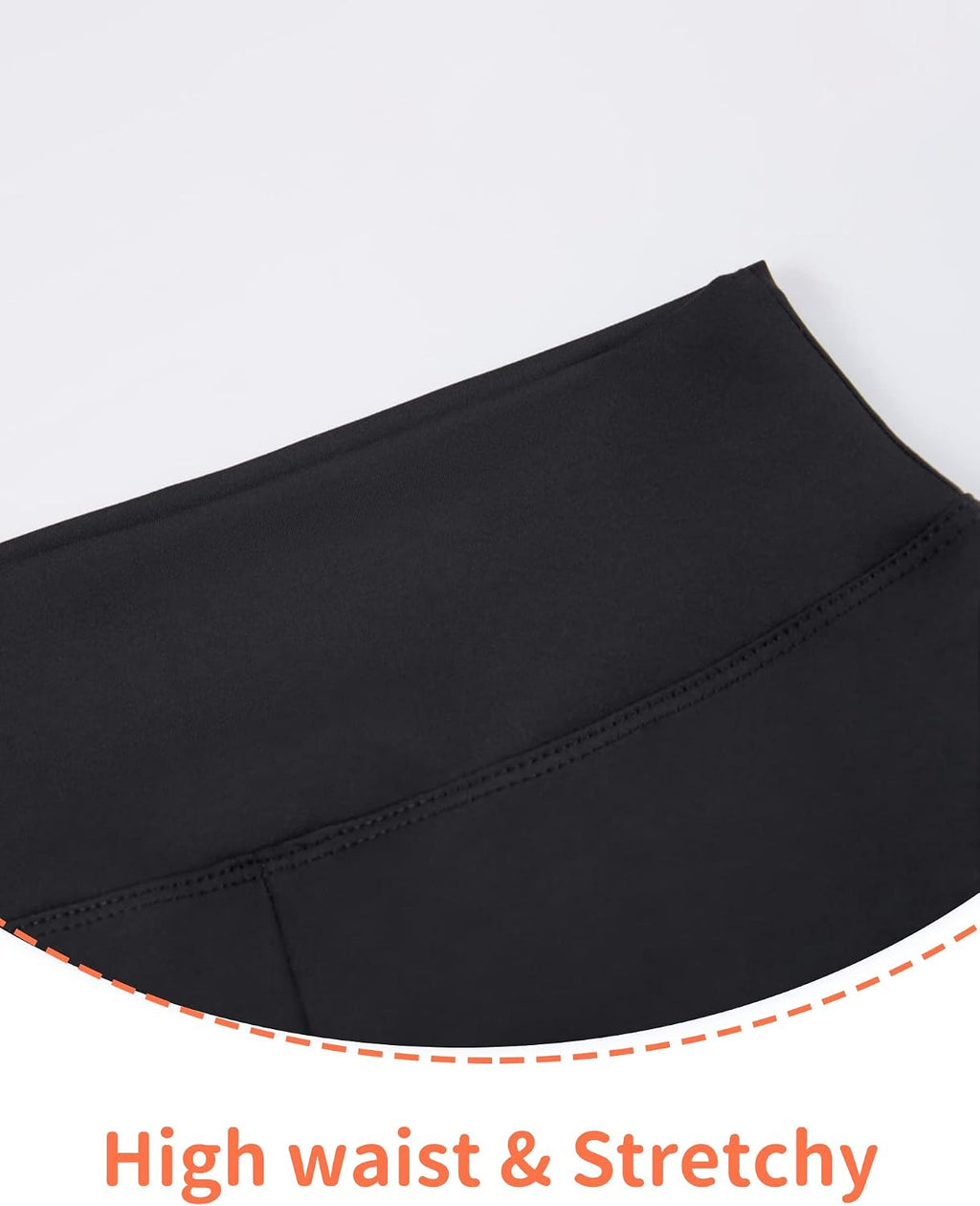 Nymphperi Pantalones de patinaje sobre hielo para niñas, leggings d...