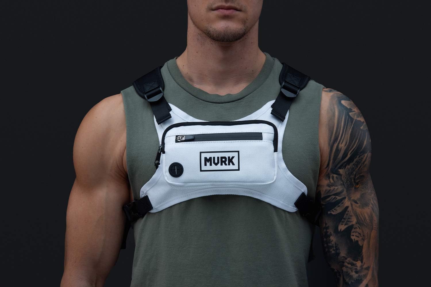 MVRK Mochila de pecho resistente al agua - Chaleco para correr para...